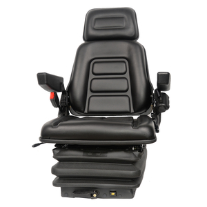 Vente en gros KLseating 1 an de garantie Suspension réglable Sièges de tracteur en PVC 150mm avant/arrière 27.5 Machines agricoles - Product Image 6