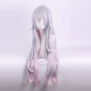 Costumes Accessoires Virtual Youtuber Kagura <span class=keywords><strong>Nana</strong></span> Cosplay Perruque de Cheveux Longs Bouclés IDOL-014 - Product Image 2