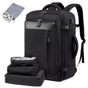 40L <b>Large</b> Capacity Waterproof Travel Backpack 3 Pcs Set, Business Casual Sports <b>Laptop</b> <b>Bag</b> - Product Image 1