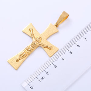 Opular Old lross taintaintaintainrist Rist eligious esue Crucifix Ross endant Ant eckecklace For Men - Product Image 2