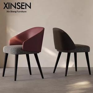 Silla de Comedor Moderna Minimalista de Madera Maciza de Lujo Ligero, Taburete para Hogar, Oficina, Hotel, <span class=keywords><strong>Restaurante</strong></span>, Plegable, Ecológico y Duradero - Product Image 2