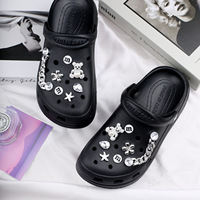 Aksesoris Bunga Sepatu Kupu-kupu Logam Unisex DIY dengan Desain yang Dapat Dilepas Model No. 11
