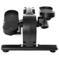 Exerciseur de jambe magnétique elliptique sous le bureau assis pour les personnes âgées adultes silencieux exercice de pédale de pied assis portable
