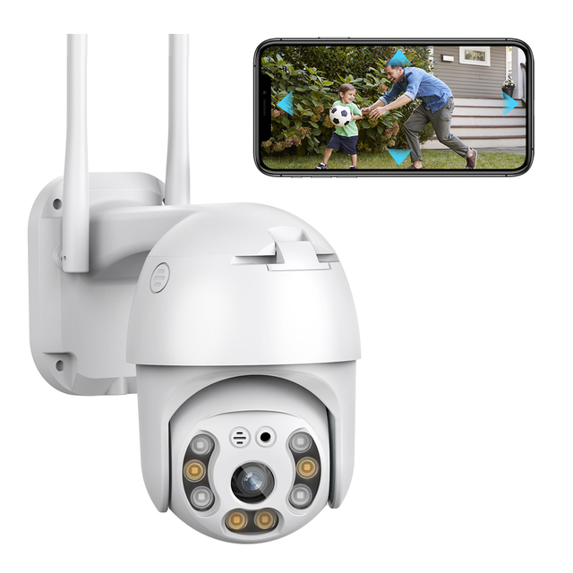 Outdoor CCTV PTZ POE Camera Surveillance Security Camera System Kit NVR Video Recorder Outdoor Waterproof 3MP 5MP POE Camera