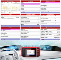 Escáner Automotriz LAUNCH X431 CRP123 OBD2 EOBD, Herramienta de Diagnóstico para Automóviles con ABS, Airbag, SRS, Transmisión y Motor, Lector de Códigos OBDII CRP 123