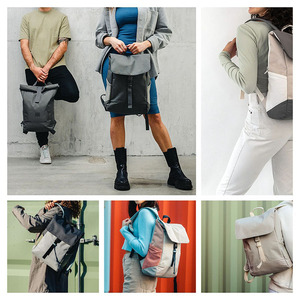 Custom Women's <b>Laptop</b> Backpack with Zipper Closure Waterproof Oxford Material 36-55L Capacity for Travel & Outdoor Use - Product Image 6