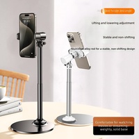 Support de téléphone intelligent en alliage d'aluminium à dissipation thermique 2026, avec double clip arrière classique pour enregistrement vidéo, réglable