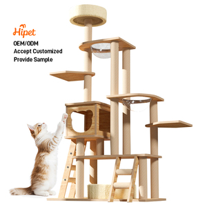 Tutti i tipi di gatto arrampicata struttura gatto albero con nido di gatto integrato arrampicata e gioco mobili di protezione moda - Product Image 2