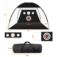 Filet d'entraînement de golf extérieur de qualité supérieure, filet de frappe de golf, filet d'entraînement de chipping de golf – Fabricant