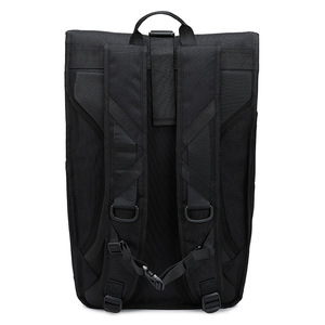 Custom Trend Fashion <b>Rolltop</b> Backpack High Quality Designer <b>Rucksack</b> Skateboard Water Resistant Sport Roll Top Backpack - Product Image 4
