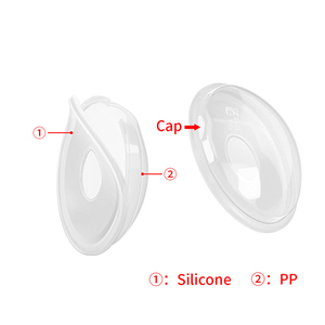 2024 nuovo arrivo indossabile proteggere il reggiseno in <span class=keywords><strong>Silicone</strong></span> raccoglitore latte al seno gusci del seno - Product Image 4