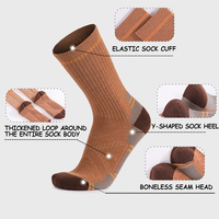 Chaussettes en laine personnalisées, chaussettes de randonnée en laine mérinos, chaudes, chauffantes et confortables