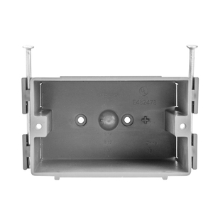 Nueva caja de toma de corriente eléctrica de trabajo para remodelación residencial y <span class=keywords><strong>comercial</strong></span> ligera, 1 Gang 18cu in, certificado UL - Product Image 4