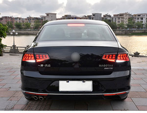 Feux arrière à LED DK Motion pour Volkswagen <span class=keywords><strong>VW</strong></span> <span class=keywords><strong>2016</strong></span>-2019 Passat B8 feu arrière feu arrière mobile + frein + virage + balayage 1 an de garantie - Product Image 4
