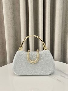 Factory Wholesale Classic Popular Fashion Ladies Clutch Bag Evening <b>Purse</b> Chain Strap Glitter <b>Small</b> Square Magnetic Closure - Product Image 2