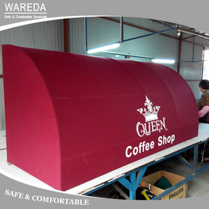Wareda tùy chỉnh nhà hàng ngoài trời cửa hàng phía trước thương mại cố định vải mái hiên trên cửa sổ - Product Image 2