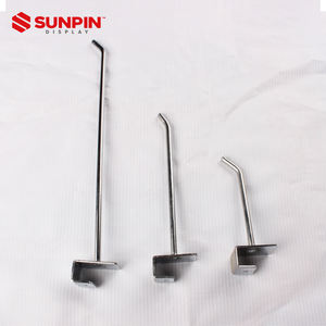 Hersteller von Displayhaken aus Metall, Stahl und Kunststoff für den Einzelhandel, Lieferant von Lamellenwandhaken aus Metall, Wasserfallhaken für Pappaufsteller - Product Image 4