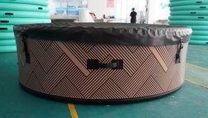 <span class=keywords><strong>Jacuzzi</strong></span> Inflable DWF de Fácil Instalación para 5 Personas, Spa Portátil Redondo para Uso en Interiores y Exteriores - Product Image 5