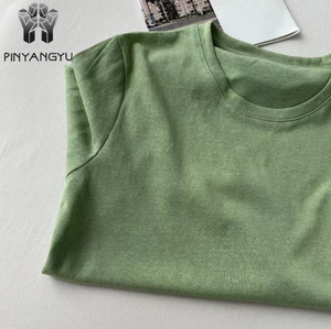 Camisetas de cáñamo 45% camisetas de algodón orgánico cáñamo orgánico personalizado con logotipo personalizado impreso 55% cáñamo en blanco Hip <span class=keywords><strong>Hop</strong></span> Unisex de punto - Product Image 5