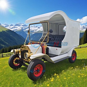 Vente directe d'usine, mini voitures rétro, voitures classiques et vintage, transport spécial, voiture classique blanche à quatre roues - Product Image 4