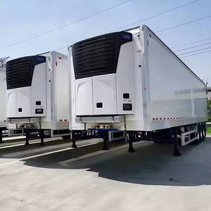 Semirremolque Refrigerado de 3 Ejes y 45 Pies para Carga Pesada, Semirremolque con Caja Refrigerada y Unidad de Refrigeración - Product Image 1