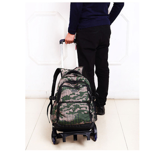 Mochila <span class=keywords><strong>Escolar</strong></span> con Ruedas de Poliéster para Primaria, <span class=keywords><strong>Maleta</strong></span> con Ruedas para Estudiantes, Mochila <span class=keywords><strong>Escolar</strong></span> con Dos Ruedas para Niño - Product Image 3