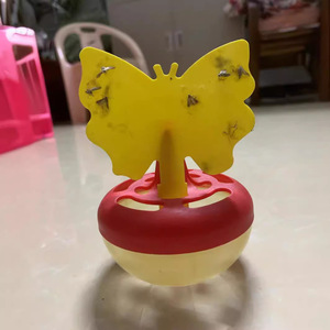 Trampa Adhesiva Ligera y Desechable para Moscas de la Fruta, Color Amarillo, con Cebo Precolocado para Plantas en Maceta y Contenedores de Basura, Lista para Enviar - Product Image 6