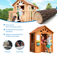 Casa de juegos de simulación para patio, cocina exterior para niños pequeños, mostrador de jardín para guardería y preescolar