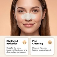 Patch nasal purifiant et rafraîchissant, élimine les points noirs, nettoie les pores, lisse la peau, doux et respectueux de la peau