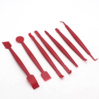Outil d'emballage d'autocollant de film d'emballage de vinyle, 13 pièces, raclette, grattoir, outils pour vitres de voiture, rasoir, grattoir en fibre de carbone