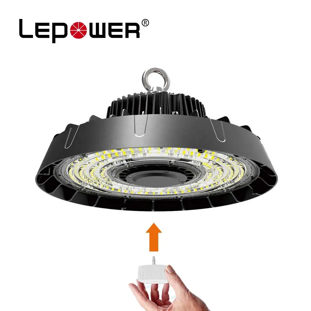 Ufo-Luz led de bahía alta para almacén, carcasa superbrillante, ahorro de energía, 100W, 120W, 150W, 200W, 240W, Rohs, CCC, 160lm/w, precio de fábrica