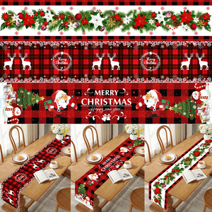 <span class=keywords><strong>Camino</strong></span> <span class=keywords><strong>de</strong></span> <span class=keywords><strong>Mesa</strong></span> <span class=keywords><strong>Navideño</strong></span>, Decoración Navideña para el Hogar, Mantel, Navidad, Regalos <span class=keywords><strong>de</strong></span> Navidad, Año Nuevo 2026, Caminos <span class=keywords><strong>de</strong></span> <span class=keywords><strong>Mesa</strong></span> <span class=keywords><strong>de</strong></span> Poliéster - Product Image 4