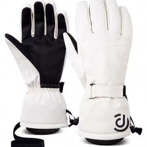 Winter Men <b>Women</b> <b>Ski</b> <b>Gloves</b> Windproof Warm Waterproof Touch-Screen Fleece Non-slip Snowboard Snowmobile Cycling Skiing <b>Gloves</b> - Product Image 2