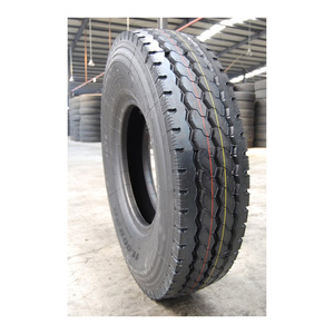 Pneu de direction radial sans chambre à air 295/75R22.5 16PR Premium, neuf, marque personnalisée, pour semi-remorque, usage intensif, roues de remplacement avant, roues motrices - Product Image 1