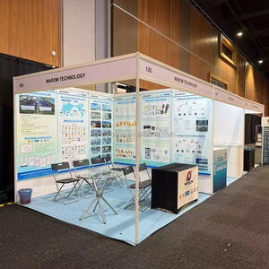 Nhôm triển lãm khung mô-đun gian hàng Bảng điều khiển hệ thống 3*3 tiêu chuẩn hiển thị vỏ chương trình gian hàng cho triển lãm thương mại hiển thị - Product Image 4