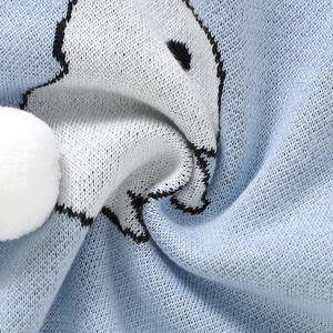 เสื้อสเวตเตอร์ผ้าคอตตอนถักสำหรับฤดูหนาวชุดบอดี้สูทสำหรับเด็กชุดรอมเปอร์มีฟองฤดูใบไม้ร่วงสำหรับเด็กทารกชายและหญิง - Product Image 4