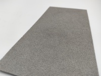 Feuille de mousse poreuse frittée au titane/prix de la mousse Ti du disque par kg