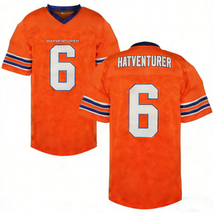 Jersey Kustom Lengan Pendek Jersey Olahraga Jersey Pemain Sepak Bola Amerika - Product Image 5