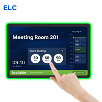 Tablet Android 10.95 Inci untuk Dinding, NFC, Lampu LED, Wi-Fi, RJ45, Quad Core, untuk Ruang Rapat dan Penggunaan Bisnis