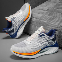 Chaussures de sport pour hommes, chaussures de course, fabrication directe d'usine, respirantes, en maille tissée, légères, antidérapantes, durables