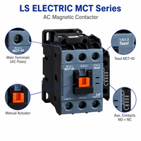Contacteur magnétique LS ELECTRIC série MCT 6-800A, gamme complète, bobine AC/DC 24-480V 690V 1000V, Uimp 8kV, CE CCC RoHS IEC 60947-4-1