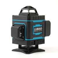 Livella Laser a Croce Verticale 16 Linee con Autolivellamento, Strumento di Allineamento Orizzontale e Verticale di Grado Industriale e Fai-da-te