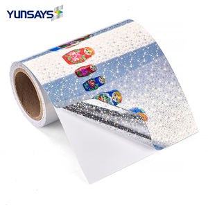 Étiquettes imprimables étanches Rouleau d'autocollants hologrammes en vinyle Rouleau d'étiquettes holographiques à jet d'encre - Product Image 6