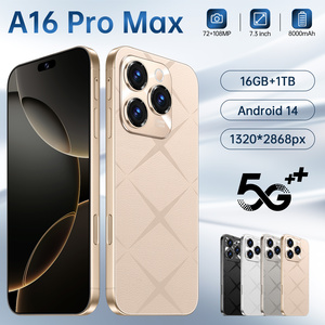 Hot Bán A16 Pro Max Điện Thoại Di Động 5G Di Động 108MP Phía Sau Máy Ảnh HD Màn Hình Octa Lõi CPU 16GB RAM + 1TB Lưu Trữ Mtk Bộ Vi Xử Lý - Product Image 4