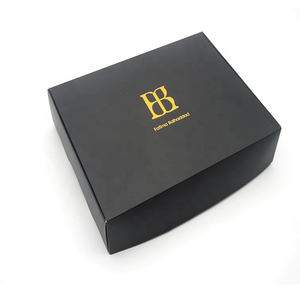 <span class=keywords><strong>2</strong></span>*<span class=keywords><strong>2</strong></span>*1.<span class=keywords><strong>2</strong></span> بوصة درج كرتون قبعات بيسبول شعار مخصص قلادة 190 هدية صندوق ورق أسود للأغذية - Product Image 3