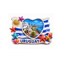Imán de Resina Personalizado de Uruguay, Recuerdo 3D, Bandera de Mate Gaucho, Fútbol, Regalo Turístico, Venta al Por Mayor