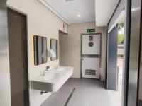 Cabine de toilettes modulaire portable moderne, écologique, pour extérieur, toilettes publiques mobiles pour parc, chantier de construction