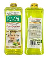 Huile Essentielle de Citronnelle, Huile de Massage Visage et Corps à l'Arbre à Thé, Crème de Massage, Soin Capillaire, Huile Éclaircissante 1000ml