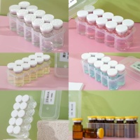 Sérum professionnel hydratant pour le visage à l'acide hyaluronique et PDRN, Ampoules de traitement Aqua Booster pour une peau éclatante, 10 flacons