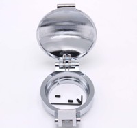 Bouchon de réservoir de carburant chromé classique style Aston pour Austin Rover Mini Cooper GAC4124X Neuf VA1966